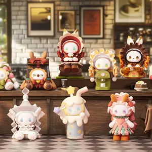 Emma Secret Forest Coffee Shop Series Mystery Box, 1/8 Counts Cute Collectible Toys, Girl Birthday Party Gift, Room Desktop Decoration, Sealed Hobby Box, Celebration Box