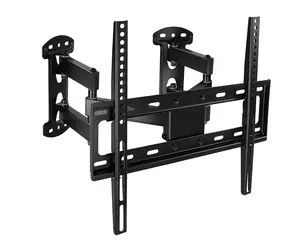 Mount-It! Corner TV Wall Mount Fully Adjustable, Full Motion Wall TV Mount with 66lb Weight Capacity for Screens Up To 48"
