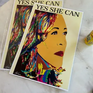 Kamala Harris 19” x 13” poster