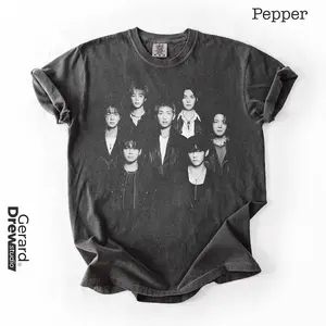 Bangtan Boys Comfort Colors T-Shirt, Bangtan Tour 2026 Graphic Tee, K-Pop Fan Shirt