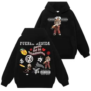 Vintage Fuerza Regida All Top Song Album # 174 Graphic T-Shirt Sweatshirt Hoodie, Tatino Streetwear Fashion, Regional Mexicano Shirt, Fuerza Regida Merch, Menswear Top Y2K Mexico, Pepper Comfort Colors