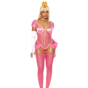 Just Peachy Video Game Costume