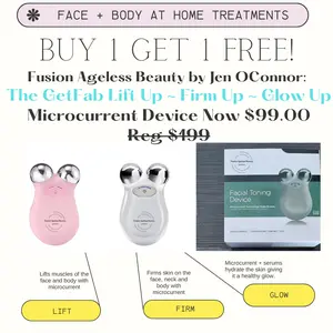 Fusion Microcurrent and Facial Massage Device Face Slimming Multifunction