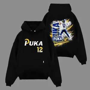 Puka Nacua 12 'Catch' For Rams House Cotton Hoodie Sweatshirt T-Shirt (Made In US), Rams Football Fans Outfit, Game Day Outfits, Gift For Football Fans, Football Graphic Hoodie