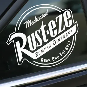 Rusteze Decal, Cars decal, Mater, Car Sticker, Wall Sticker, Laptop Decal, Vinyl Decals, Vinyl Decal, Stickers, Gifts, For Her, For Him J