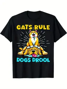 Elvis dog slave cute kitten puppy pet t-shirt 180g, Independence Day, breathable comfort, outdoor activities, street casual look, for couples, Presidents' Day