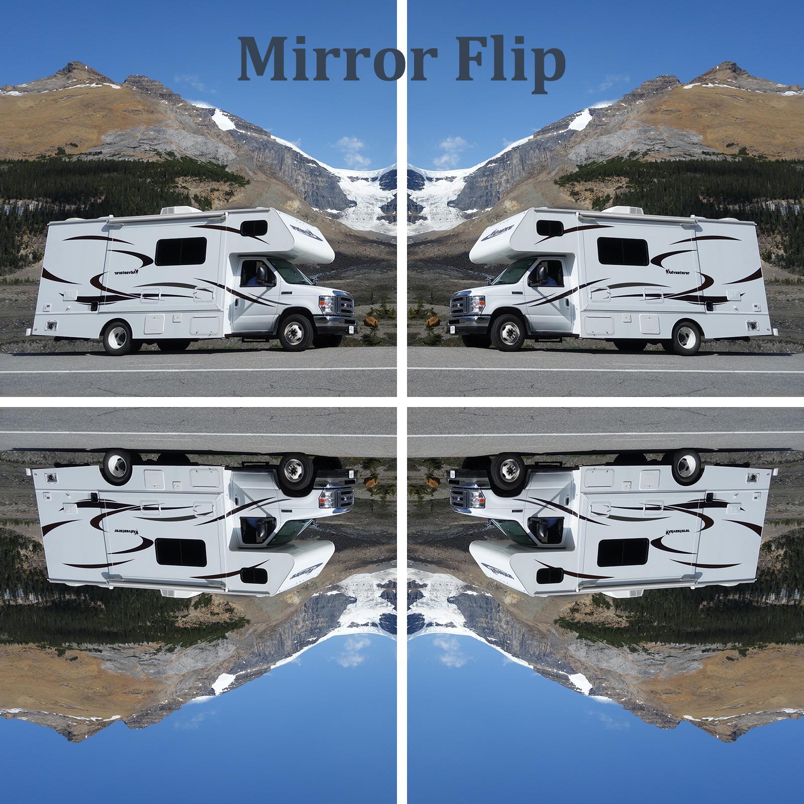VEKOOTO Backup Camera System with 10.36" IPS 4-Channel Touch Screen Monitor Rear Side View 4 AHD Camera DVR Recording Backup Heavy Duty Camera for Truck Bus RV Trailer Semi Box