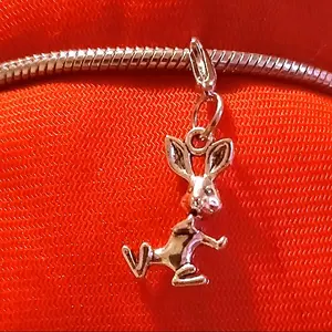 Charm #3 - Silver Rabbit Charm