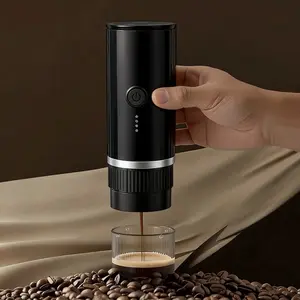 Portable Coffee Machine Capsule Expresso Maker with Built-in Filter Electric USB Handheld Coffee Grinder For Home Travel