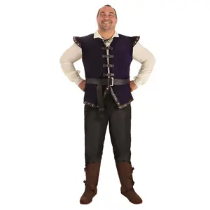 Plus Size Renaissance Tavern Patron Men's Costume