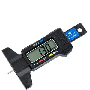 Digital Tire Tread Depth Gauge, Tread Checker Tire Tester, Inch and Mm Conversion, 0-0.98 Inch, Precision Measurement Tool