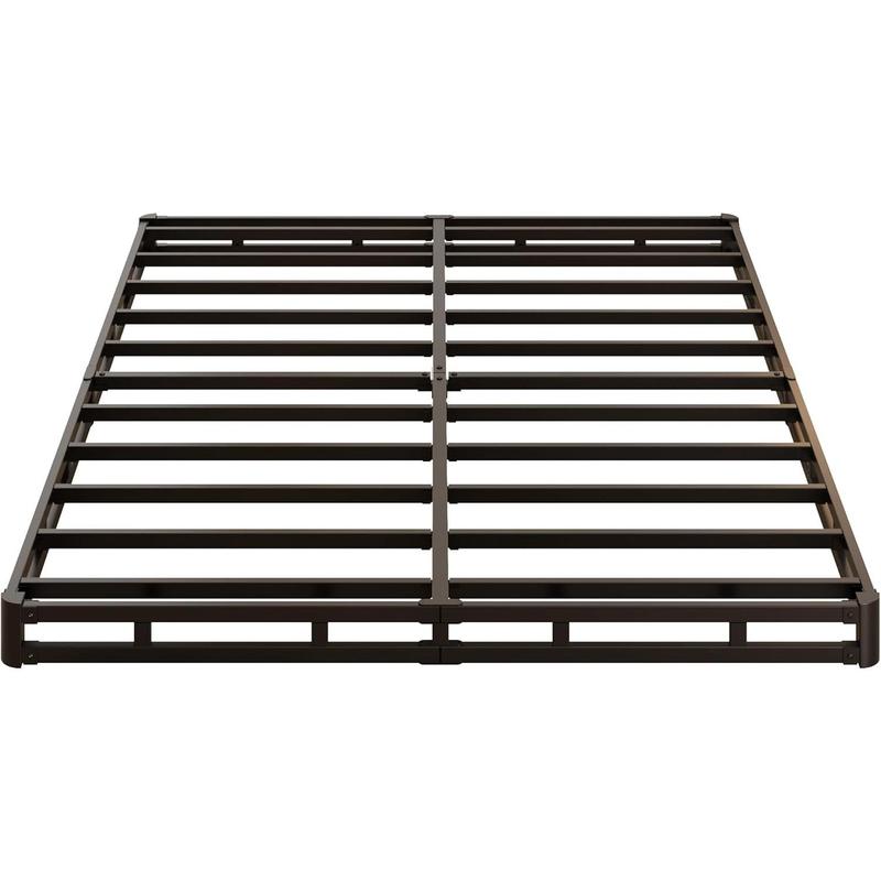 3 Inch Queen Box Spring Low, Box Spring for Queen Bed Base with Fabric Cover, Mattress Foundation, Noise Free, Assembly
