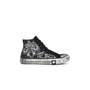 Affliction Skeleton Shoe in Black