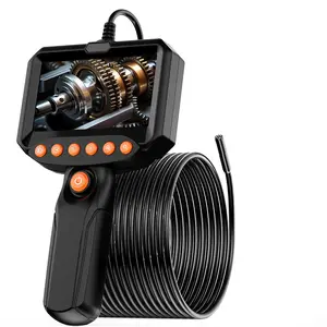 Industrial Endoscope, HD IPS 4.3 Inch Screen, LED Mini Camera, Diagnostic Scan Tool, Automotive Scan Tool, Efficient Inspection Tool for Pipes, Auto Repair, Appliances