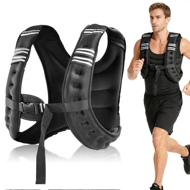 12lb Adjustable Weighted Vest, Workout Vest for Running, Strength Training and Walking