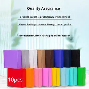 10pcs Durable Paper Boxes, Multiple Colors Available, Shipping & Packaging Boxes, Ideal for Small Business, Gift Wrapping, Craft Supplies