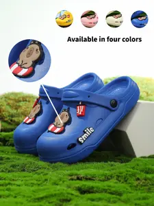 New Eco-Friendly Hole Shoes, Anti-Slip Breathable Soft Sole, Lightweight Comfort, Must-Have for Kindergarten, Non Slip Slippers