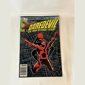 Daredevil #188 (1982) Newsstand – Frank Miller – Black Widow Appearance – Marvel