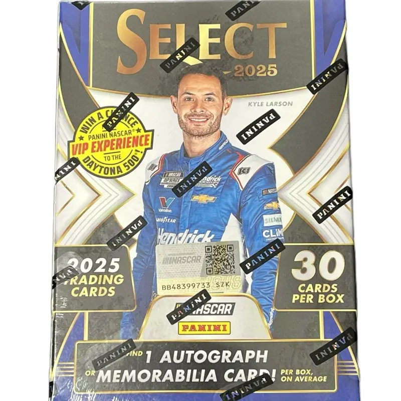 2025 Select NASCAR Auto Racing Blaster Box - Collectible Sports Trading Cards, Card Collecting Packs