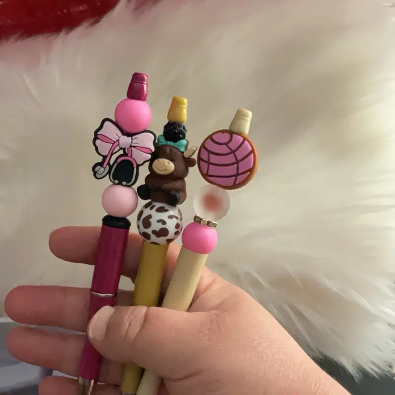 Character Beaded Pens
