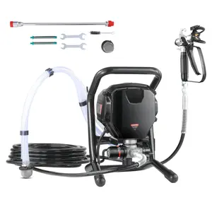 Stand Airless Paint Sprayer, 3000PSI 750W Efficient Electric Airless Sprayer,for Home Interior And Exterior Furniture And Fences, Handheld Paint Sprayers, Fine And Even Painting Effect
