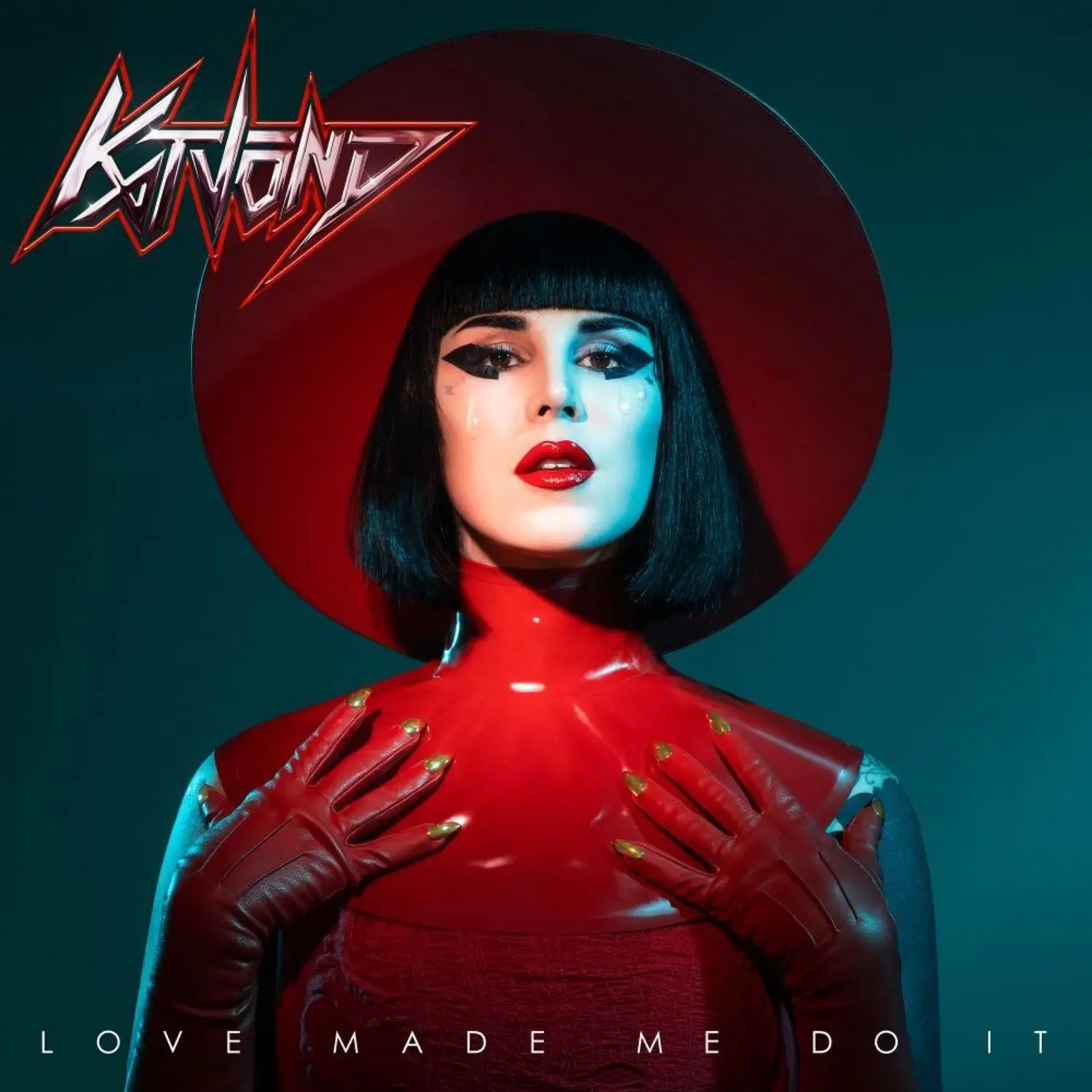 Kat Von D - Love Made Me Do It Synth Shapeshifting Debut Album, American Tattoo Artist’s Gothic Hues Compact Disc (CD), Full Album