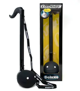 Otamatone Deluxe [Black] - Japanese Musical Instrument Electronic Synthesizer - Maywa Denki Studio - Fun Gift for Teens and Adults