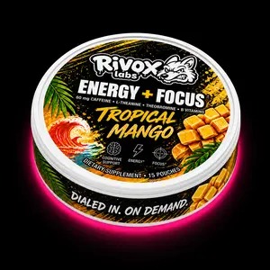 Rivox Focus Pouches — Tropical Mango (1 Can)