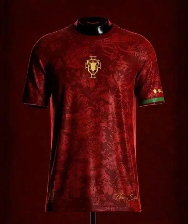 Premium C.R7 Red Portugal Football Jersey for Fans of GOAT - TikTok Shop