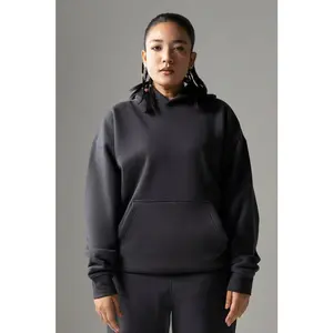 THE COZY HOODIE (GREY METALLIC)