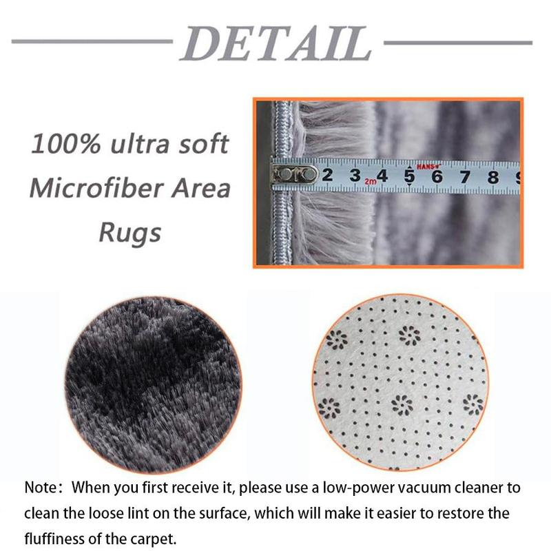 Shag Area Rugs for Bedroom Living Room, Ultra Soft Fluffy Area Rugs for Dorm, Indoor Carpet Nursery Rugs for Kids' Room & Home Decor, Shaggy Area Rug