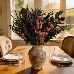 Preserved Eucalyptus Stems Lavender Bundle Dried Flowers