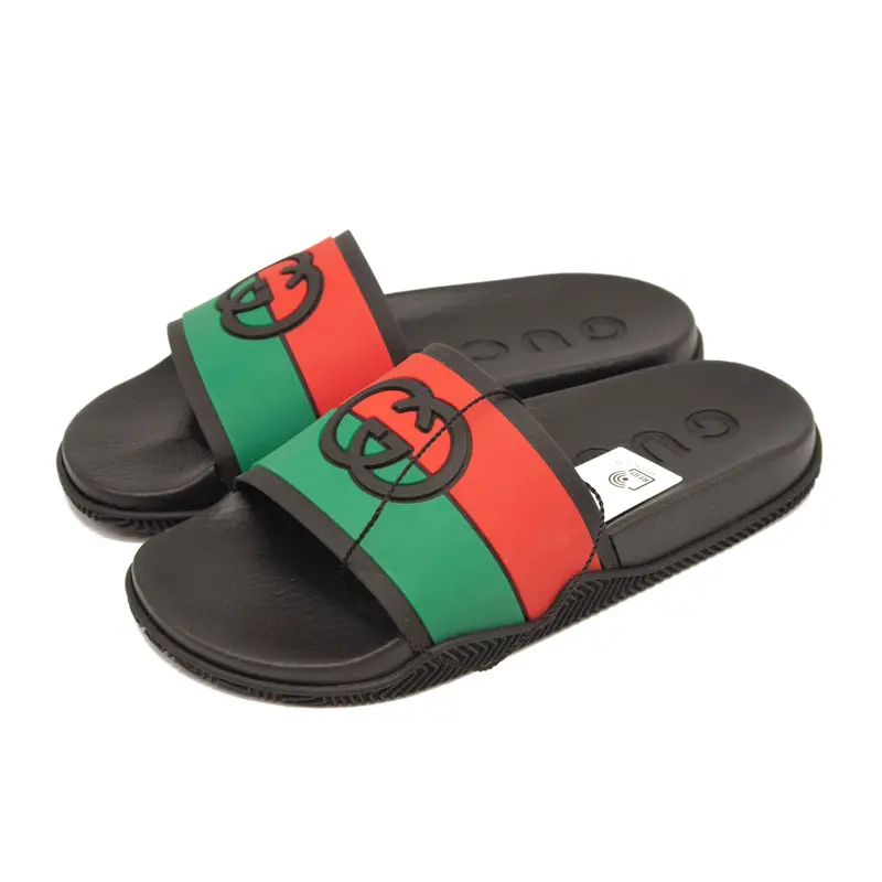 New GUCCI Men’s slide Sandals- pursuit GG LOGO. With the box. GUCCI Pursuit 72 Slides Men main image 2