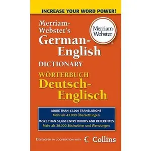 USED-Merriam-Webster's German-English Dictionary by Merriam-Webster (Mass Market Paperback)