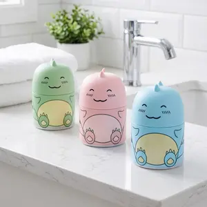 Cute Dinosaur Automatic Toilet Cleaner Gel | No-Mess Handle, Fresh Scent, Non-Stick Toilet Bowl Cleaner