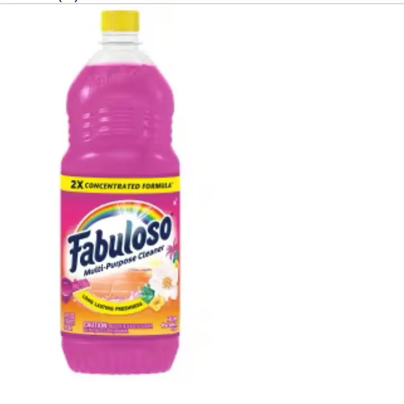 2X Multi-Purpose Fabuloso  Cleaner 28 oz - Long Lasting Freshness, Multi-Purpose Formula, 0.5 oz per 828 ml Cleaning Household