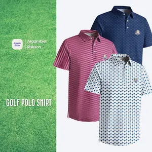 Men's Golf Polo Shirt – Quick-Dry, Breathable, Moisture-Wicking, Slim-Fit, Embroidered Logo, Top Gifts for Him, Gifts For Dad, Mens Golf Gifts