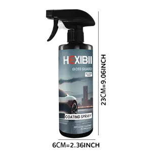 Superhydrophobic coating spray - durable! high gloss finish,Suitable for cars, motorcycles, boats, etc., fast and easy - professional grade sealant, maximum gloss - no water cleaning and waxing