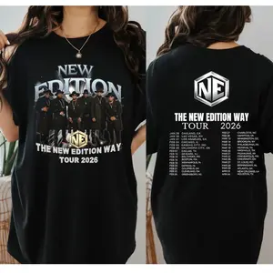 Vintage The New Edition Way Tour 2026 Shirt, New Edition Shirt, Retro Music Tour Shirt, The Culture Tour Shirt, New Edition Shirt, Classic Fan Merch.
