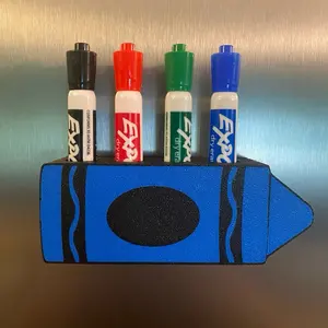 Crayon Magnetic Dry Erase Marker Holder, Crayon Classroom Decoration, Classroom Organization