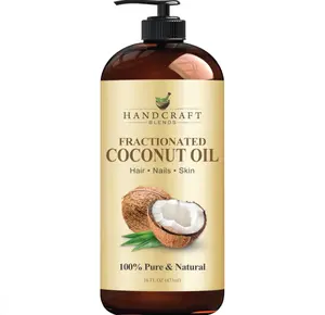 Handcraft Blends Fractionated Coconut Oil - 16 Fl Oz - Hair Tonic