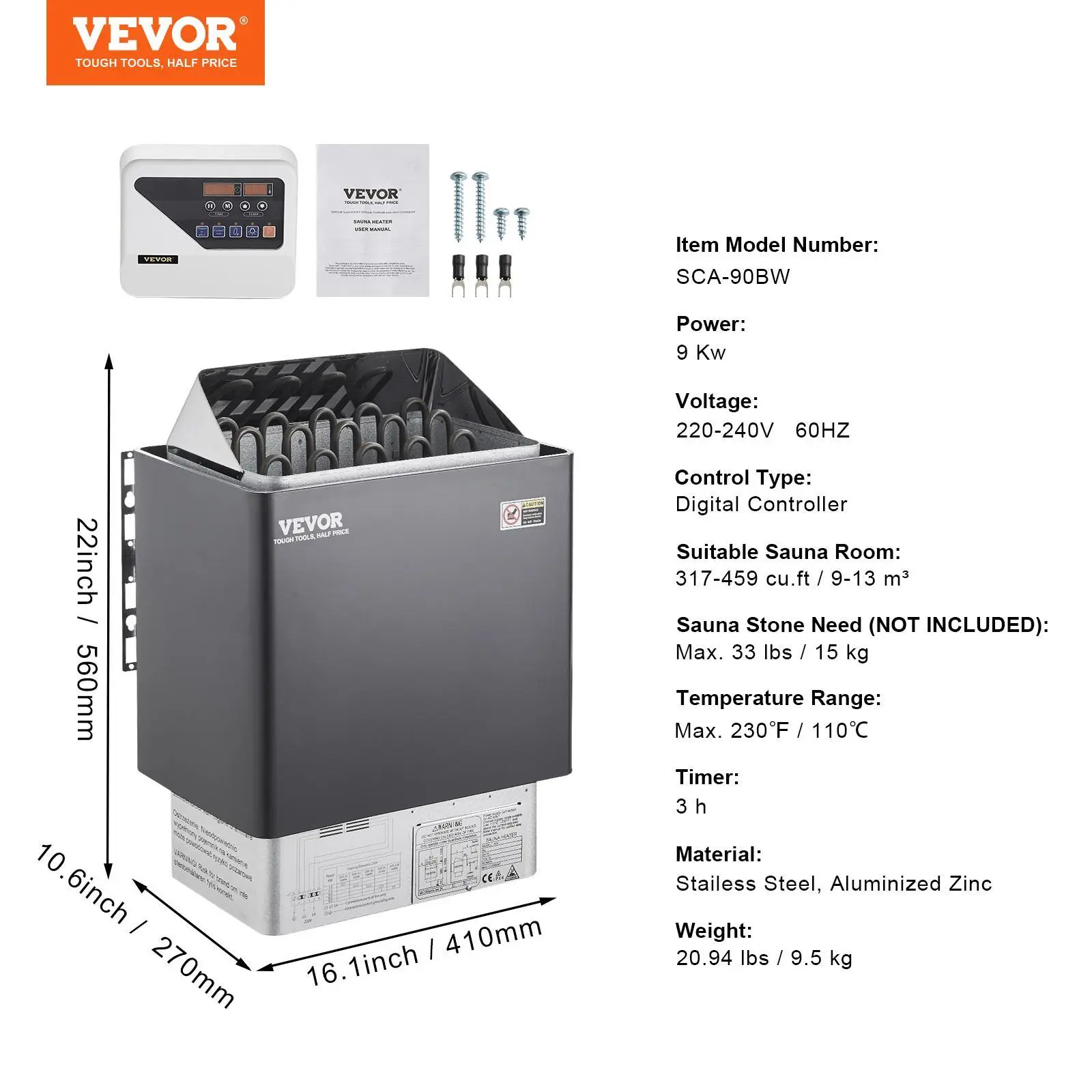 9000 W - External Control