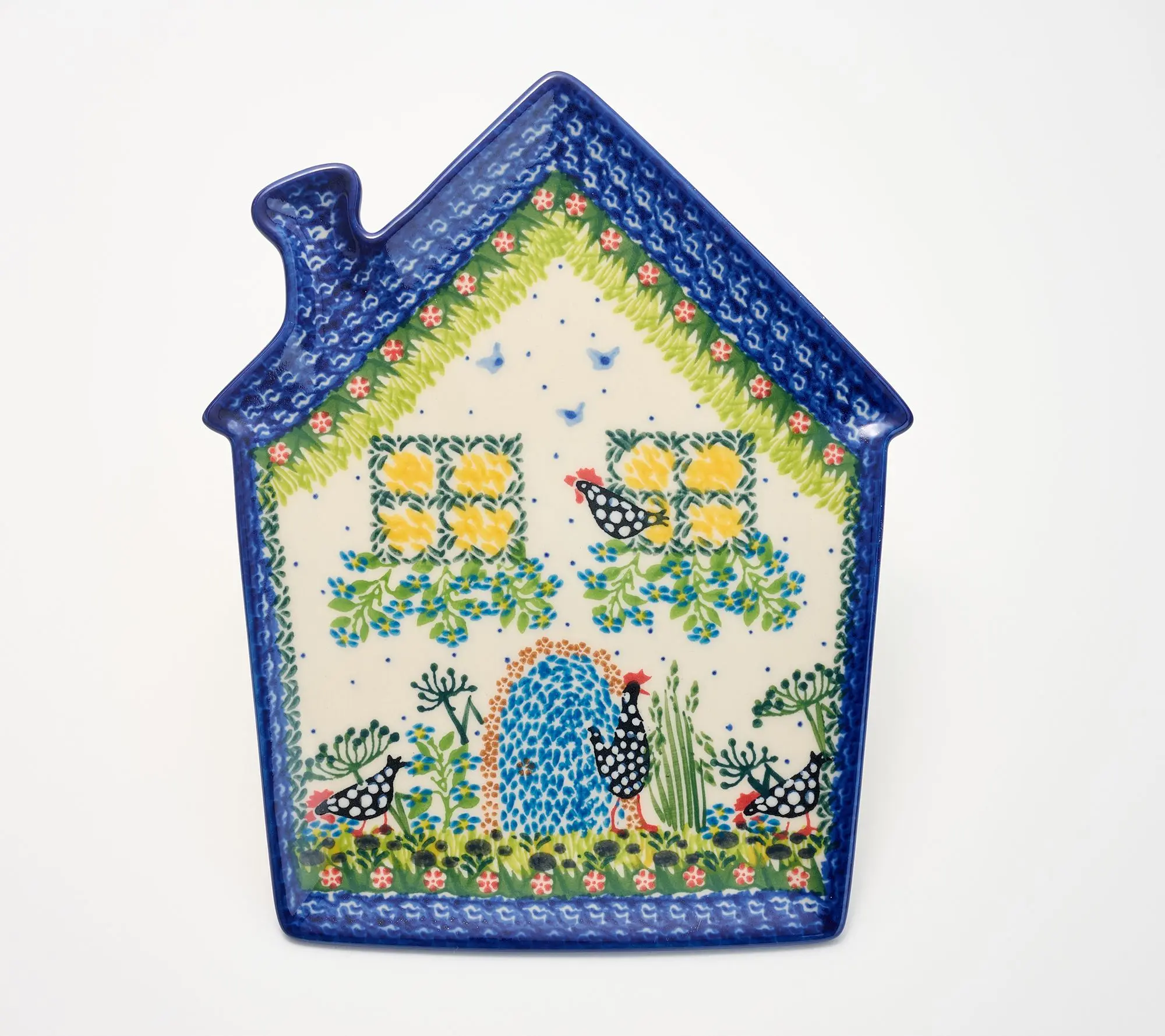 Lidia's Polish Pottery House Plate Lidia's Polish Pottery House Plate
