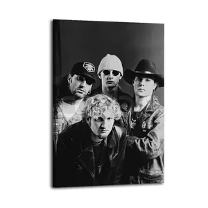 Alice in Chains Canvas Aesthetic For The Bedroom Wall Sitting Room Dormitory Wall Office Wall Poster Decorative Painting Canvas Wall