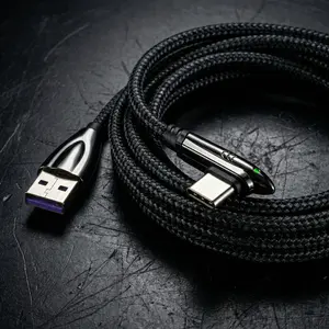 Shark Glow Fast Charger | Super Fast Charging 100W PD GaN Tech & Unbreakable Metal Port for Gaming | Shark Light Up Type C Charging Cable