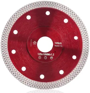 Diamond Saw Blade For Porcelain Tile Granite Marble Stone Ceramic 5 Inch Tool Accessories Cutting