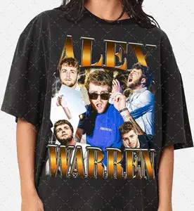 Limited Alex Warren Vintage Shirt Gift for Woman anda Man