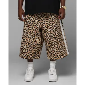 Loiter Lace Jorts Leopard