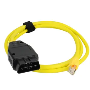 E-SYS ICOM ENET Cable for BMW, Plug-and-Play Diagnostic & Car Repair Tool for Programming, Data-Flashing and Hidden Function Access