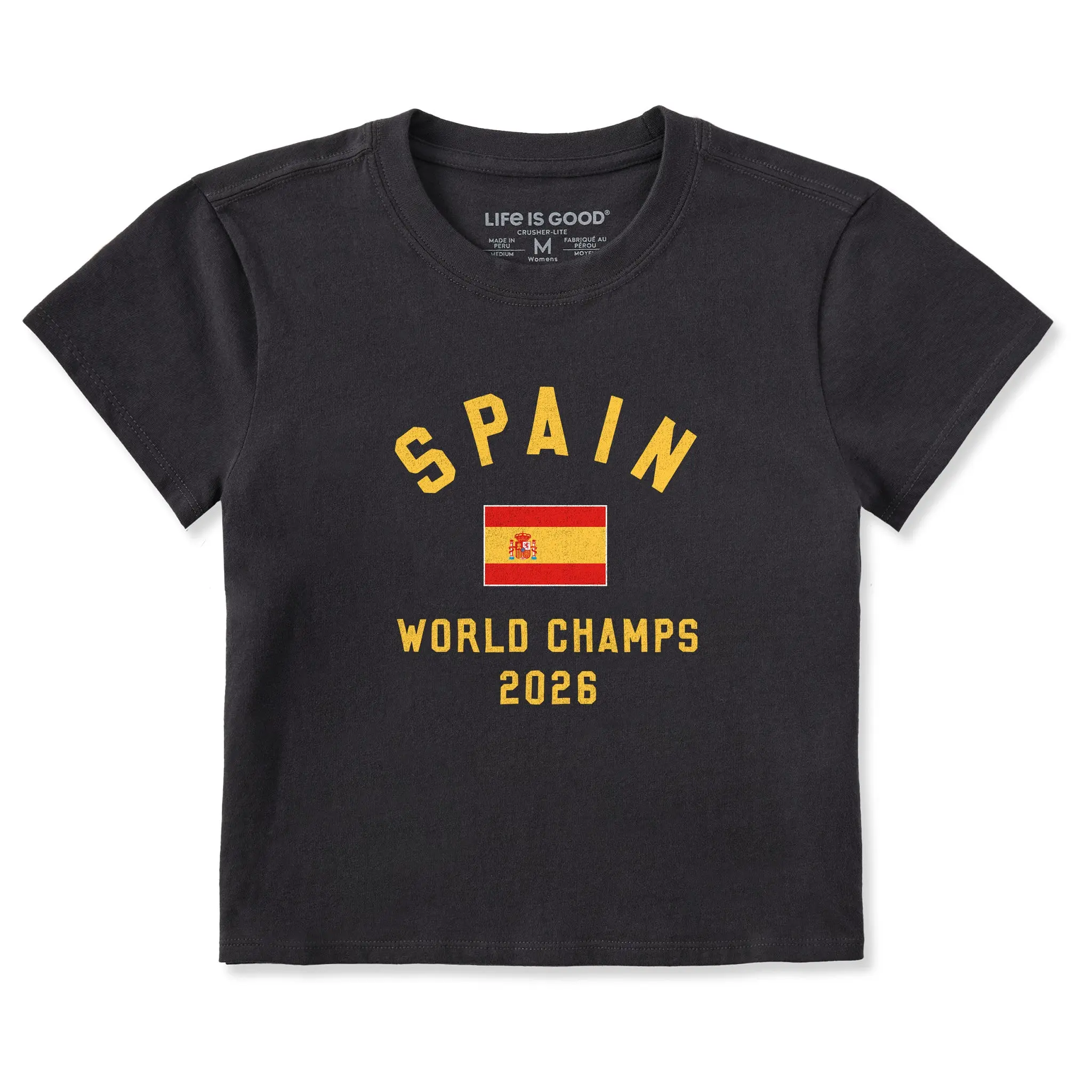 Women's Spain World Champs Crusher-LITE Shrunken Tee